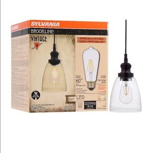 Sylvania Brookline Bell Pendant Light Vintage